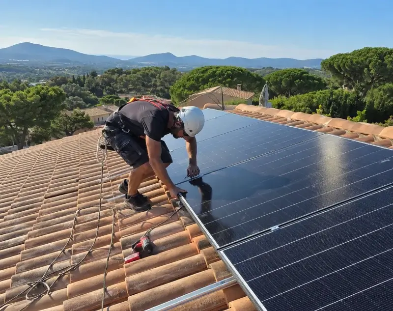 Installateur panneaux solaires Gignac — pose photovoltaïque sur toiture